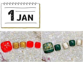 アンドエム(&M.)/FOOT☆トレンドアート定額☆