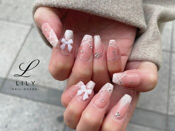 リリー 大阪駅前第一ビル店(Lily)の写真/#3Dネイルもお任せ!自分好みのアートが実現できる◎最新トレンドを取り入れたデザインで周りと差をつけよう