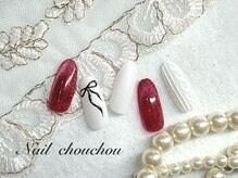 ネイルシュシュ 橋本店(nail chou chou)/バレンタインネイル☆8500円