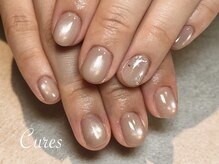 キュアーズ ネイル(CURES NAIL)/ベージュマグネットネイル