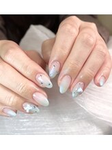 コローレ(Colore)/Blue　art 【ネイリスト:MIKU】