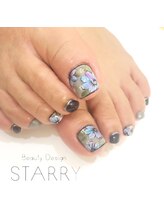 スターリー(STARRY)/お花　フラワー　青　冬　秋