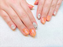 レアレアネイル(Lealeanail)/【パラジェル】ニュアンスネイル