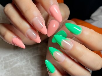 レディグリッター(Lady glitter)/海外風アシメカラー