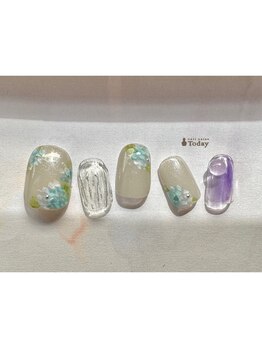 ネイルサロン トゥデイ 心斎橋店(Today)/volume art ¥10300→¥6800