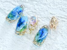 ネイルサロンラグジュアリー 梅田店(LUXURY)/深海ネイル