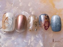 アイネイルズ 吉祥寺店(I nails)/くすみ奥行きインクニュアンス
