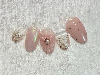 カシータ(casita)/ちゅるんぷっくりフラワーネイル