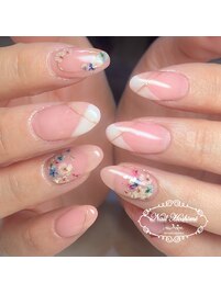 押し花ネイル