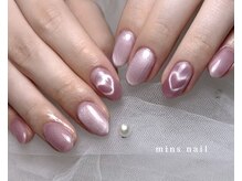 ミンズネイル(minsnail)/ハートマグネットネイル