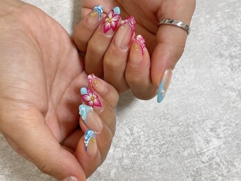モグネイル(Mogunail)の写真/【デザインランキング入賞/パラジェル登録店】定額/持ち込み/韓国/ワンホン/マグネットなどトレンド充実◎