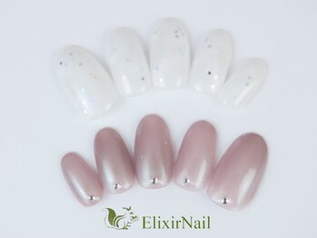 エリクサーネイル 神田(Elixir Nail)/シンプル / クーポン使用