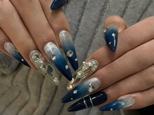 ソルナ(SoLuna)/ネイビー×シルバー