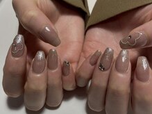 アイネイルズ 渋谷店(I nails)/【Seiko.n】ラメグラお花