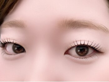 スキン 心斎橋店(skin)の写真/短いまつげ・逆さまつげのお悩み改善へ!まつ毛のお悩みを徹底的に解決します♪心斎橋/まつげパーマ上下/眉