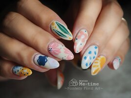 Painterly Floral Art