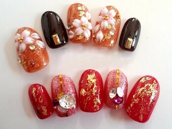 パステル(PASTEL)/成人式ネイル