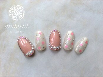 ネイルスタジオ アンビエント 表町店(Nail Studio ambient)/定額 12800円
