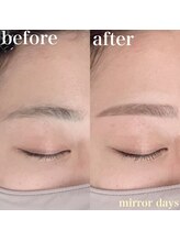 ミラーデイズ(mirror days)/アイブロウワックス