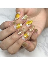 ネイルサイン ラフラフ(NAIL SIGN ROUGH LOUGH)/元気いっぱいイエロー！