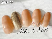 エムアンドエーネイル 横須賀店(M&A NAIL)/Hand ジェル定額1-10