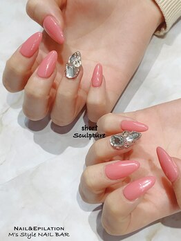 エムズスタイル ネイルバー(M's Style NAIL BAR)/guest nail