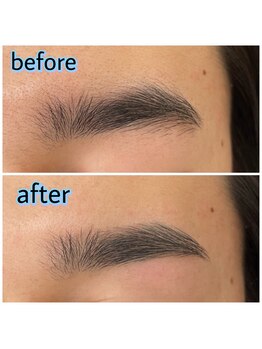 プリマアンジュ 中目黒店(PRIMA ange)/<メンズアイブロウ>befor&after