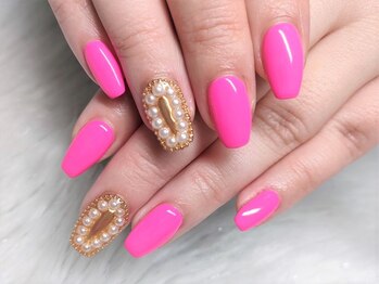 スナッピーネイルズ(Snappy Nails)/ワンカラー2本アート