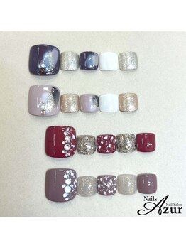 ネイルズアジュール アピタ新潟西店(Nailz Azur)/フット　定額デザインBコース