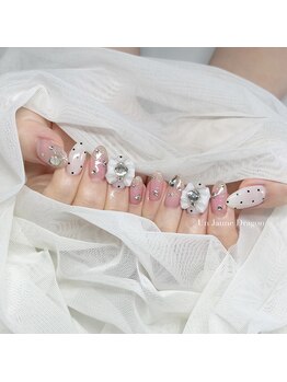 アン ジョーヌドラゴ/【自爪ネイル】ワンホンネイル