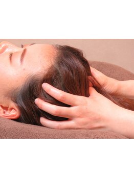 ヘッドスパで癒されたい