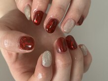 リノ 大阪本町店(lino)/ハートネイル【1.28】