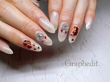 グラフェディ(Graphedit)の雰囲気（スカルプ&キラキラパーツもお任せ下さい◎）