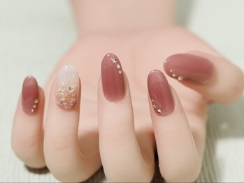 エムスラッシュ センター南(M.SLASH)/押し花ネイル