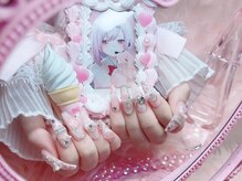 モカ 京橋(moca)/【Akari】ガーリー秋ネイル