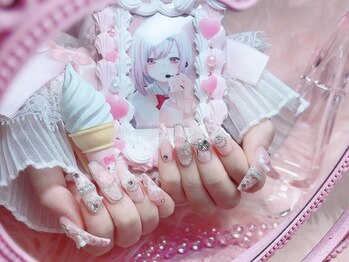 モカ 京橋(moca)/【Akari】ガーリー秋ネイル