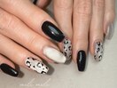 ヒョウ柄ネイル
