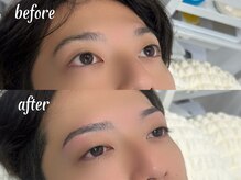 エムズアイブロウ 大和西大寺(M’sアイブロウ)/メンズハリウッドブロウリフト