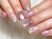 ノア 奈良生駒店(NOA)/キラキラフラッシュネイル