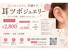 ウィステリアネイル(WisteriaNail)の雰囲気(ネイルと同時に耳も可愛くしませんか♪)