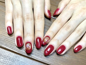 ネイルサロンアンドスクール アイビー(IVY)/大人の秋カラー♪