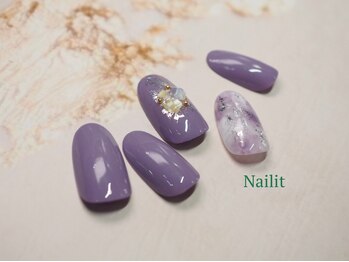 ネイリット 銀座(Nailit)/タイダイシェル ¥8780【¥9658】