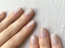 アメリアンドカシェット(Amelie&Cachette)/ブライダルネイル：maika