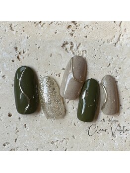 ネイルサロンクリアヴィラ(nail salon clear villa)/trend &nbsp;nuance￥8990