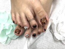 ネイルルーム 千美(room)/フットデザインジェル☆