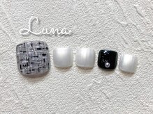 ネイルアンドまつ毛エクステ ルーナ イオンモール東久留米店/フット定額8900円