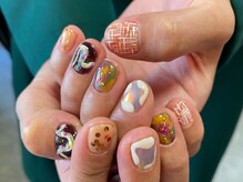 カーティシーネイルズ(curtisii NAILS)/ショートネイルアート