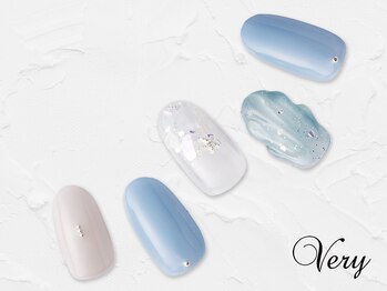 ヴェリー 六本木ヒルズ店(Very)/夏にぴったりマーメイドネイル
