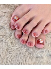 足元もクリスマスに！