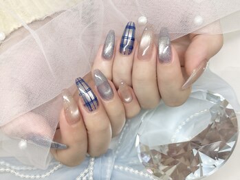 チェックネイル